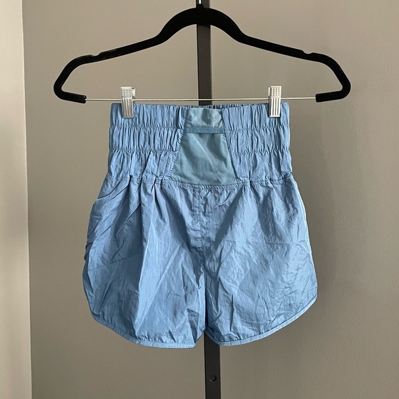 FP Movement by Free People High Waist Blue Shorts - Picture 2 of 4